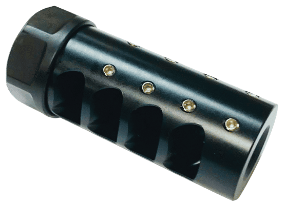 American Precision Arms Little Bastard Gen 3 Self Timing Muzzle Brake 5/8x24 in Nitride for .338